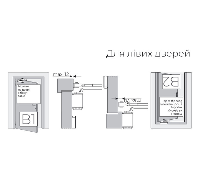 ДОВОДЧИК СО СТАНДАРТНОЙ ТЯГОЙ TS-50 SG/ES/?D 2-6 BROWN