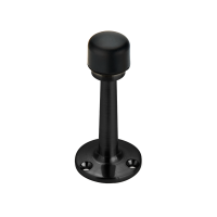 СТОПОР НАСТЕННЫЙ ДЛЯ ДВЕРЕЙ M-40 BLACK ЧЕРНЫЙ