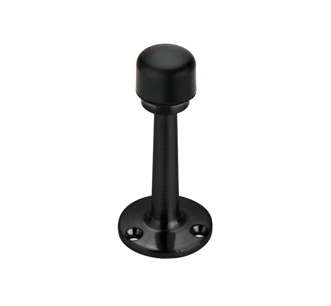 СТОПОР НАСТЕННЫЙ ДЛЯ ДВЕРЕЙ M-40 BLACK ЧЕРНЫЙ