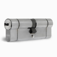 ЦИЛИНДР КЛЮЧ/КЛЮЧ D6PS N 45/45 5K МАТОВЫЙ НИКЕЛЬ