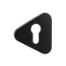 НАКЛАДКА ПОД ЦИЛИНДР E14 BLACK ЧЕРНАЯ