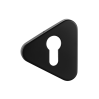 НАКЛАДКА ПОД ЦИЛИНДР E14 BLACK ЧЕРНАЯ