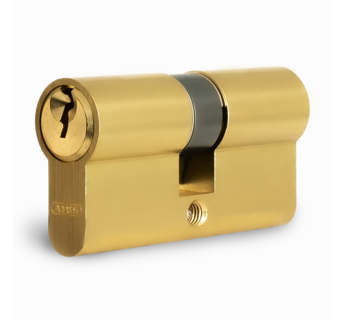 ЦИЛИНДР КЛЮЧ/КЛЮЧ E50 MM 30/30 МАТОВАЯ ЛАТУНЬ