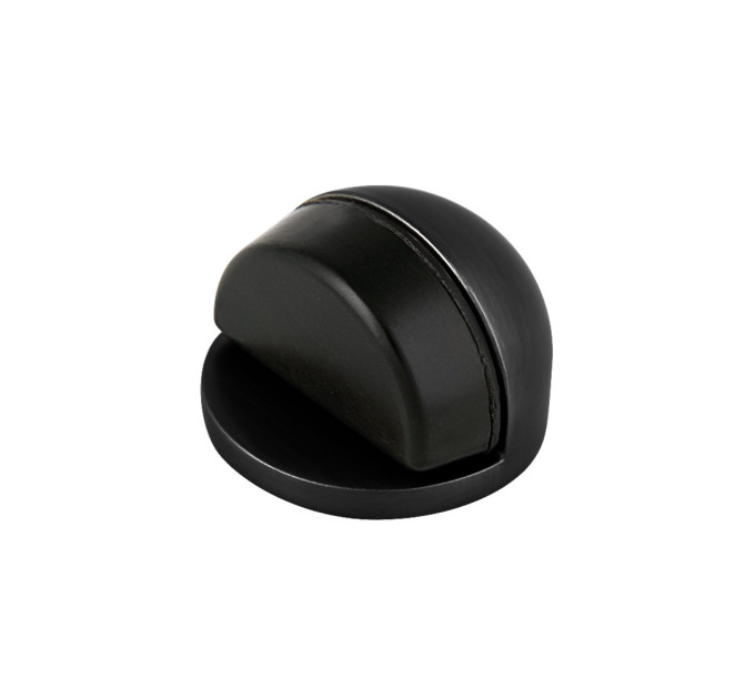 СТОПОР НАПОЛЬНЫЙ ДЛЯ ДВЕРЕЙ M-42L BLACK ЧЕРНЫЙ
