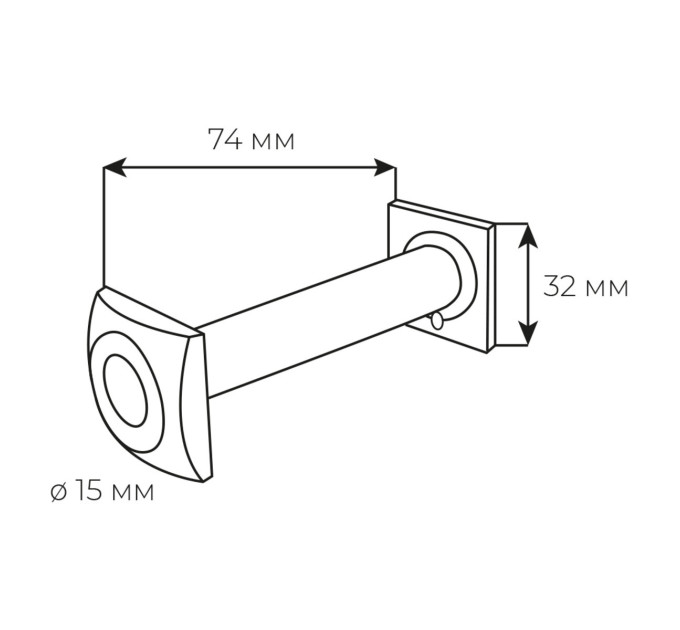 Глазок Securemme 60/110mm 015СXCL6OXX хром