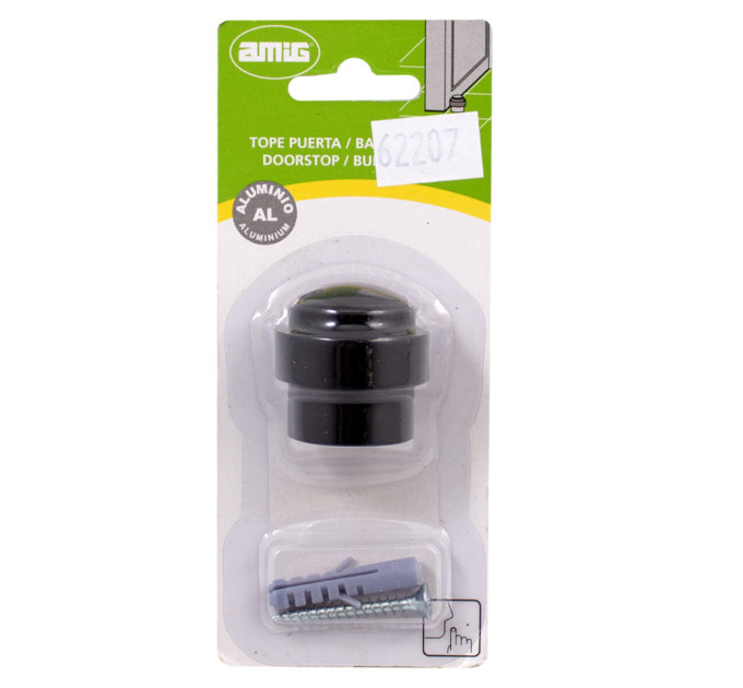 Дверной стопор Amig mod.205-30 черный матовый
