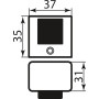 Стопор Colombo LC112 хром