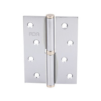 Петля RDA 100*3*2,5 (1 подш, сталь) хром матовый левая
