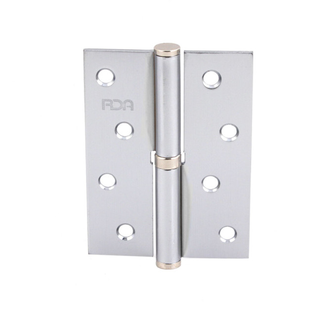 Петля RDA 100*3*2,5 (1 подш, сталь) хром матовый левая