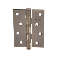 Петля RDA 100*3*3 (4 подш, сталь) античная латунь