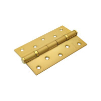 Петля 125*3 (2 подшип, сталь) мат.золото Fuxia
