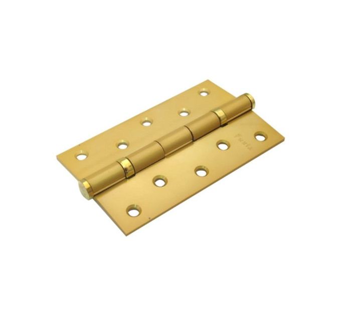 Петля 125*3 (2 подшип, сталь) мат.золото Fuxia