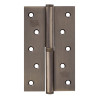 Петля RDA 125*3*2,5 (1 подш, сталь) лакир ант латунь левая