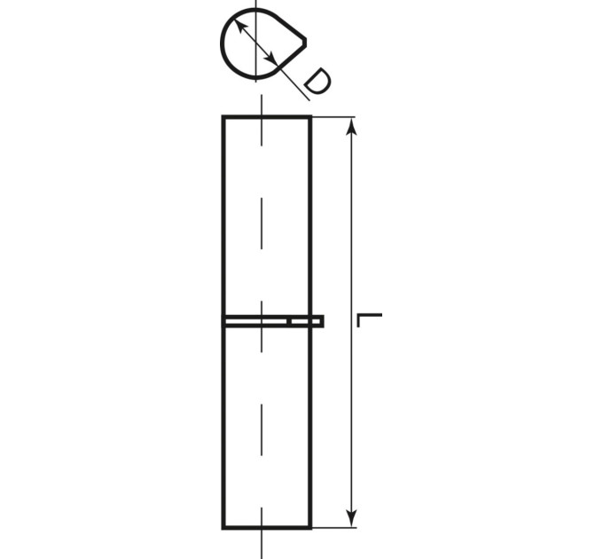 Петля приварной 120*20