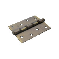 Петля 100*2,5 (4 подш, сталь) мат ант.латунь Fuxia
