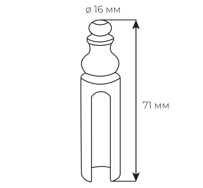 Колпачок Fimet никель 3154 OF 21 d.16