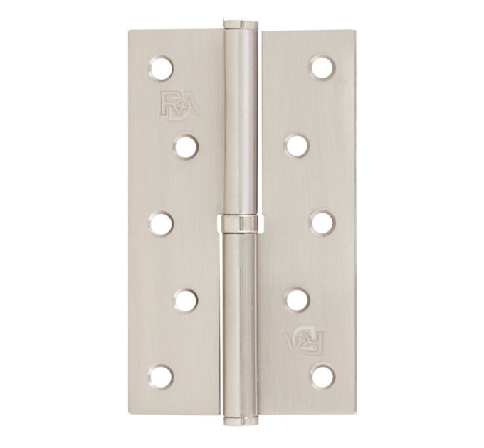 Петля RDA 125*3*2,5 (1 подш, сталь) мат.никель левая
