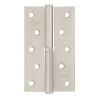 Петля RDA 125*3*2,5 (1 подш, сталь) мат.никель левая