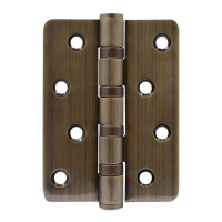 Петля RDA 100*3*3 (4 подш, нерж сталь) закр. R7 ант латунь