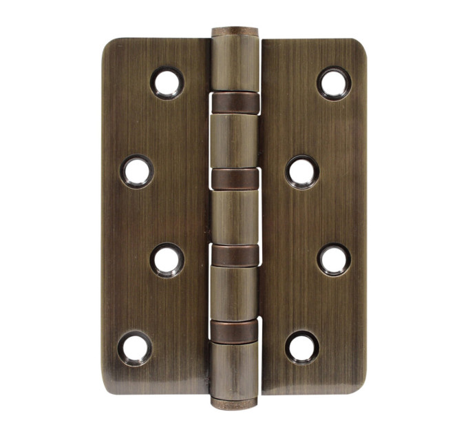 Петля RDA 100*3*3 (4 подш, нерж сталь) закр. R7 ант латунь