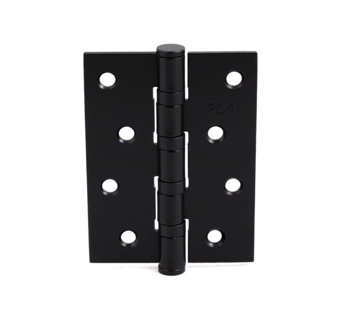 Петля RDA 100*3*3 (4 подш, сталь) черный матовый