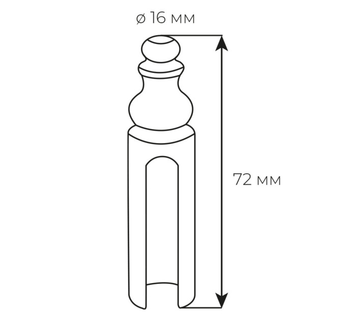 Колпачок Fimet золото 3154 OF 00 d.16