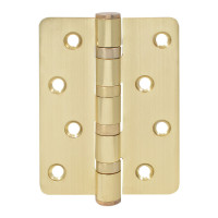 Петля RDA 100*3*3 (4 подш, нерж сталь) закр. R7 пол латунь
