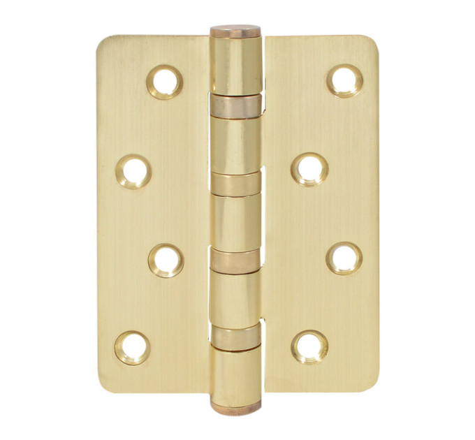 Петля RDA 100*3*3 (4 подш, нерж сталь) закр. R7 пол латунь