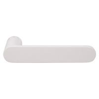 Дверная ручка на розетке Nuda Pure белый матовый R ф/с