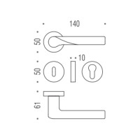 Ручка Colombo Libra зол кл