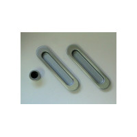 AGB Art. B019270030 KIT F1 Комплект ручек на раздвиж двери+ручка д/вытяжка двери хром