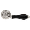 Ручка Fimet 148-269 F21 Lady никель/черная/серебро. полоска R ф/с