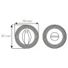Накладка Fimet 261 F04 хром