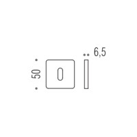 Накладка Colombo BT 13 BB матовый хром Esprit, Fedra