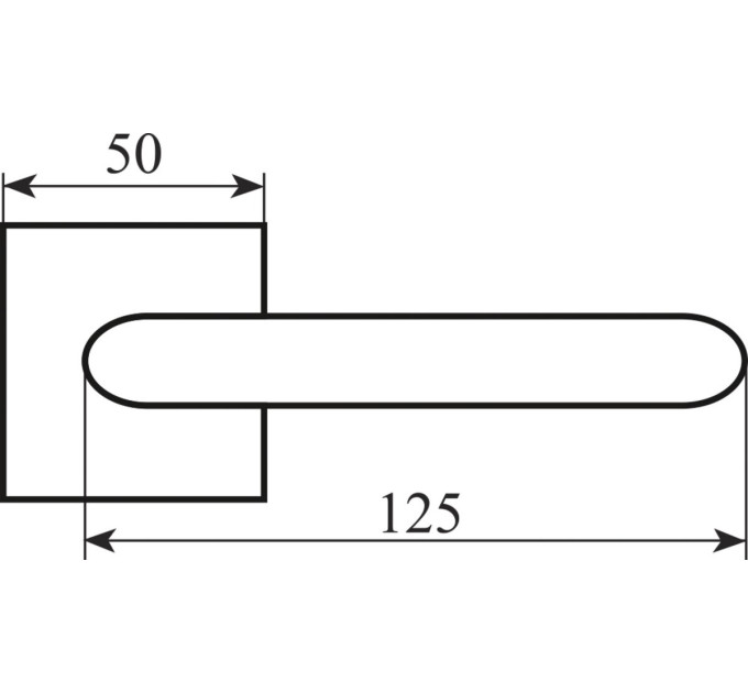 Ручка Fimet ICE 168-211В F.04 хром ф/с