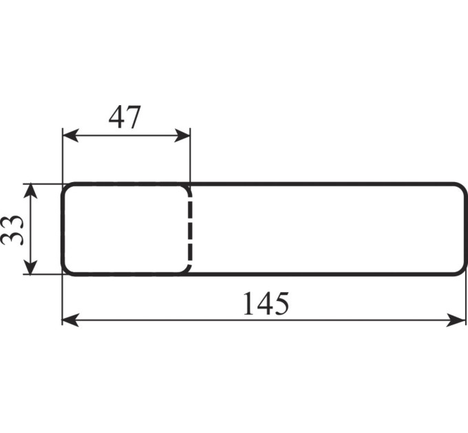 Ручка M&t Minimal TIN-C 000030 мат хром, без вставки