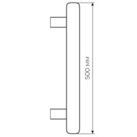 Ручка тянущая Fimet 841S 500 300 F60 нерж