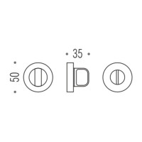 Накладка Colombo CD 49 BZG вж6 мат.никель Taipan, Madi, Libra, Pegaso, Mixa