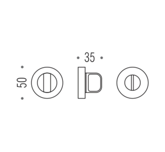 Накладка Colombo CD 49 BZG вж6 мат.никель Taipan, Madi, Libra, Pegaso, Mixa