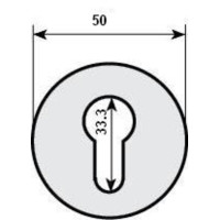 Накладка CD 63 GB кл ант латунь Eco plus