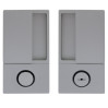 Ручка AGB Art. B300020001 WAVE WC брасированный матовый никель