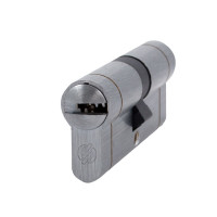 Цилиндр Securemme 3220CCS35351X5 К22 35/35 мм 5кл+1 монтажный ключ мат.хром