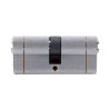 Цилиндр Securemme 3220CCS40401X5 К22 40/40 мм 5кл+1 монтажный ключ мат.хром