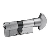 Цилиндр Securemme 3220PCS30301X5 К22 30/30 мм 5кл +1 монтажный ключ/ручка мат.хром