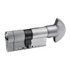 Цилиндр Securemme 3220PCS30301X5 К22 30/30 мм 5кл +1 монтажный ключ/ручка мат.хром