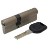 Цилиндр BRUNO SECURITY 35/55мм лаз. 90мм 5кл никель