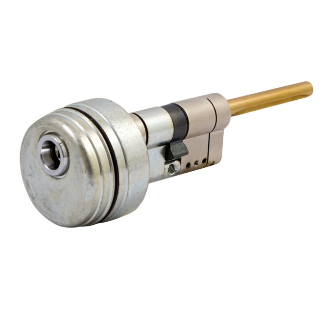 Цилиндр дверной Mottura C3DP613100 61/31 мм, лазерный ключ/шток, 5 ключей, (без колпачка)