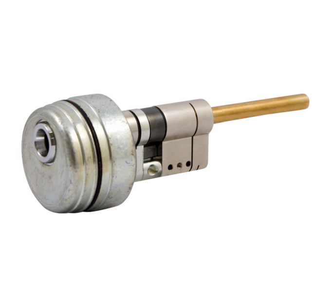 Цилиндр дверной Mottura C3DP513100 51/31 мм, лазерный ключ/шток, 5 ключей, (без колпачка)