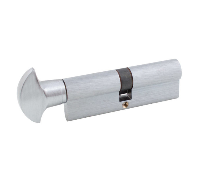 Циліндр Securemme 3200PCS50501X5 К2 50/50 мм 5кл +1 монтажний ключ/ручка мат.хром
