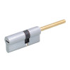 Цилиндр Securemme 3200QCS30301X5 К2 30/30 мм 5кл+1 монтажный ключ, со штоком, матовый хром